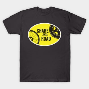 Share the Road - Bikes T-Shirt